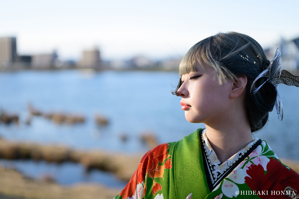 犬山城下を巡る 成人式 前撮りロケーション撮影