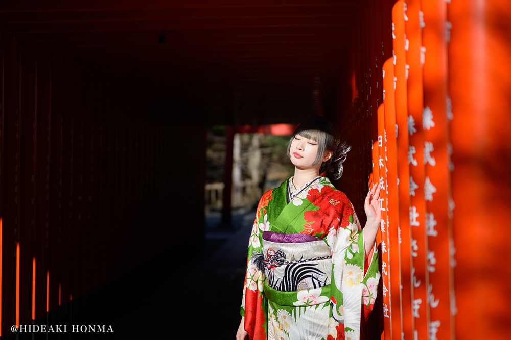 犬山城下を巡る 成人式 前撮りロケーション撮影